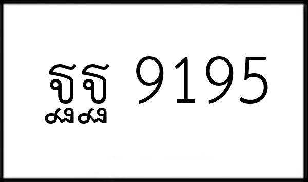 ฐฐ 9195